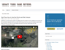 Tablet Screenshot of legacyvideogamereviews.com